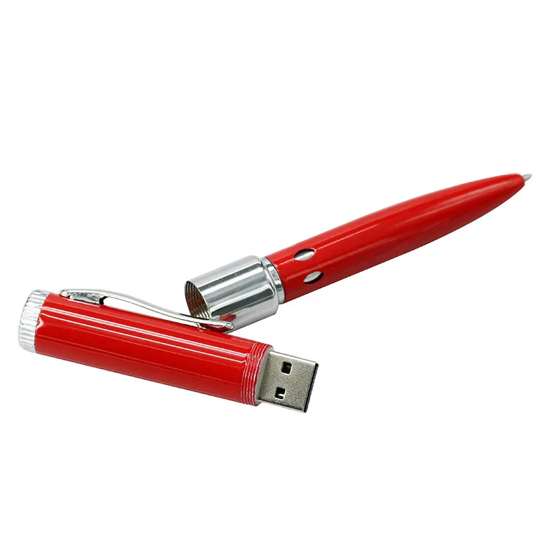 Горячая Распродажа металлическая шариковая ручка USB флэш накопитель 8 Гб
