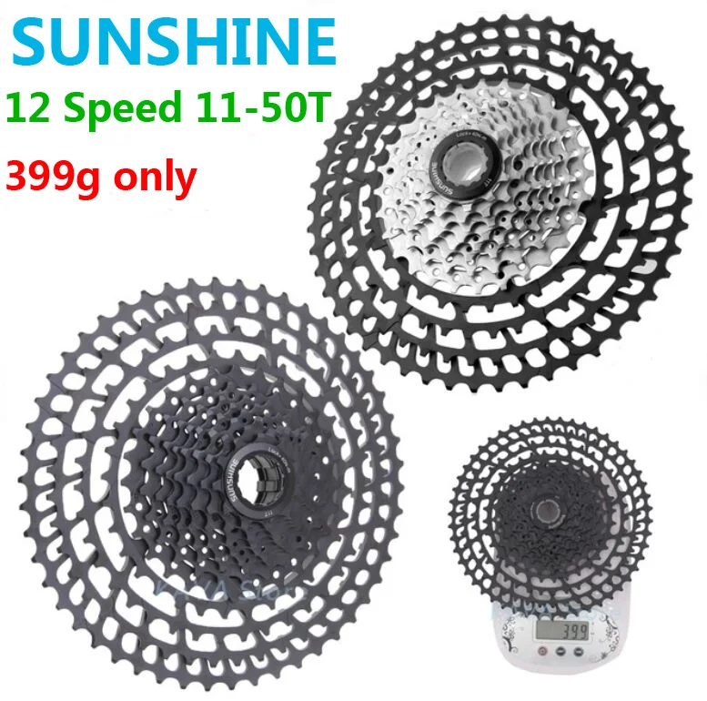 Велосипедная кассета SUNSHINE 12 Скоростей 11 50T MTB горный велосипед свободное колесо В