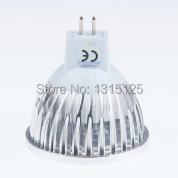 Светодиодный прожектор высокой мощности 10 шт./лот 3 Вт COB MR16 Light 12 В 3200K лампа с