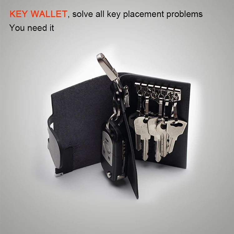 Новинка года натуральная кожа ключница Smart Key Holder HASP Мужская Брелок кошелек держатель ключей организатор Мужская ключница ключи ключница для ключей ключница мужская