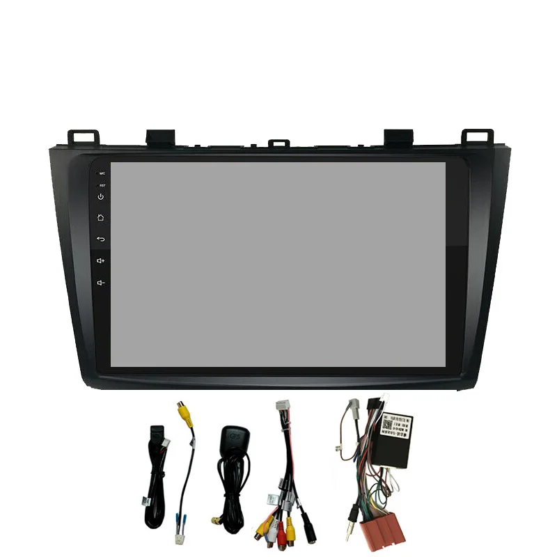 Cheap Funrover 9" 2 din car dvd radio recorder multimedia for MAZDA 3 mazda3 2010-2013 android 8.0 wifi gps stereo navi headunit video 5