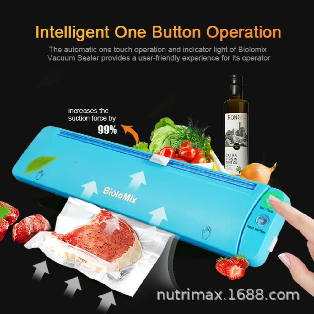 110/220V dry and wet universal Fully automatic Preservation machine Household Vacuum packaging machine Vacuum sealer