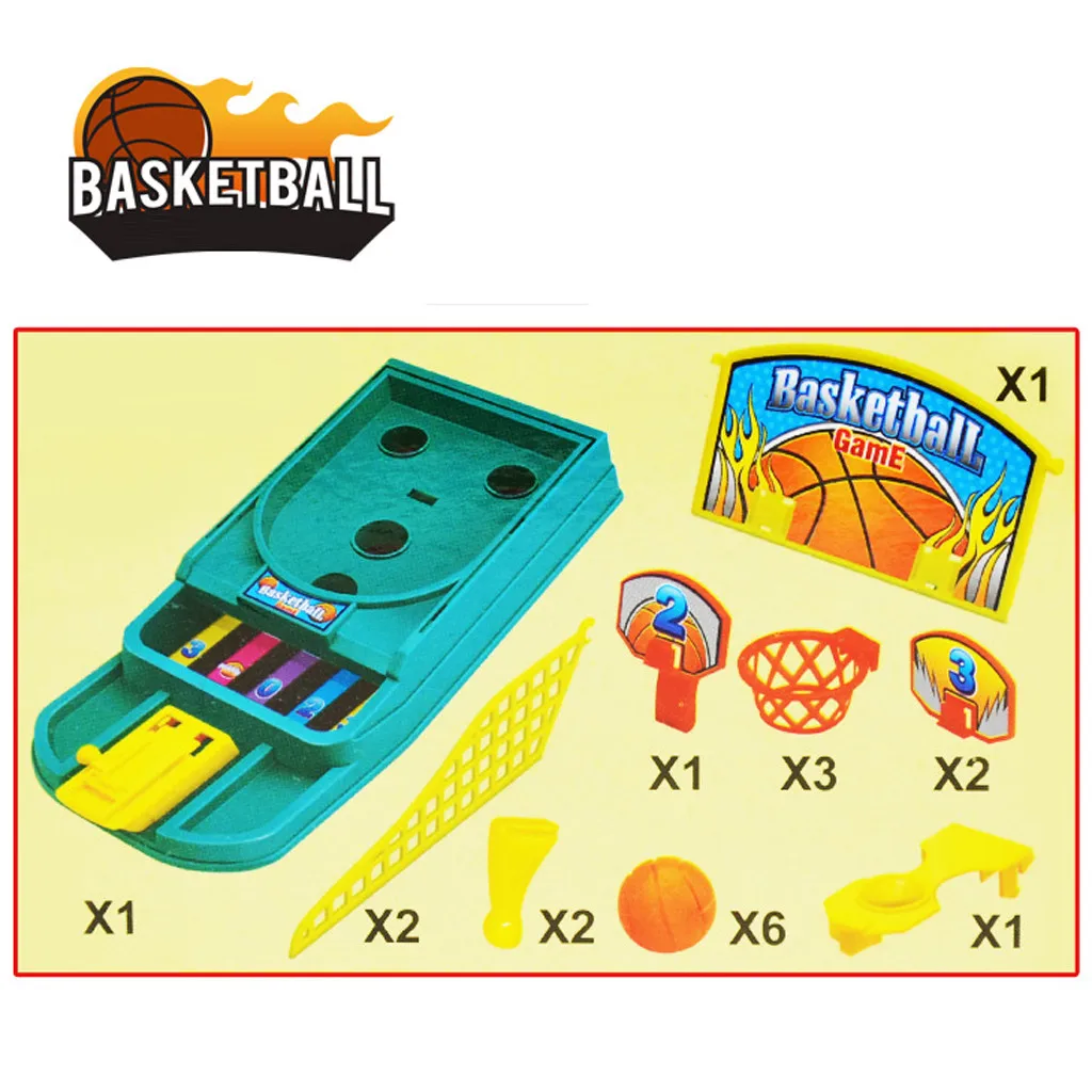 Баскетбольная стрельба, Интерактивная настольная игра, вечерние настольные игры, набор для уменьшения стресса, Спортивная игрушка, семейные забавные игрушки для взрослых и детей