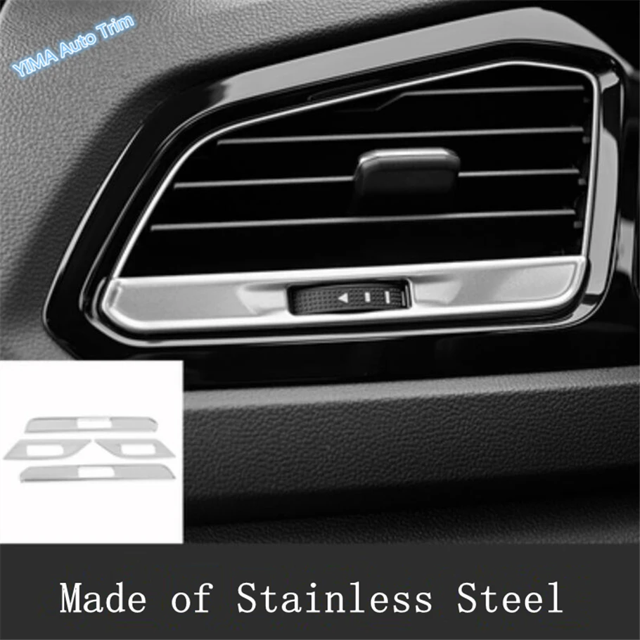 

Lapetus Auto Styling Side Air Conditioning AC Outlet Vent Adjustment Pulley Cover Trim Fit For Volkswagen T-Roc T Roc 2018 2019