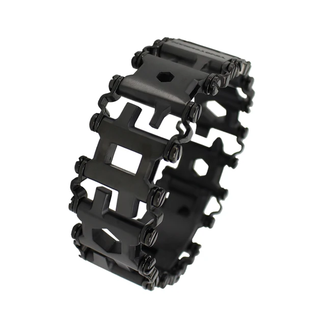YINGTOUMAN Wearable Tread 29 In 1 Multi-function Bracelet Strap Multi-function Screwdriver Outdoor Emergency Kit Multi Tool  1
