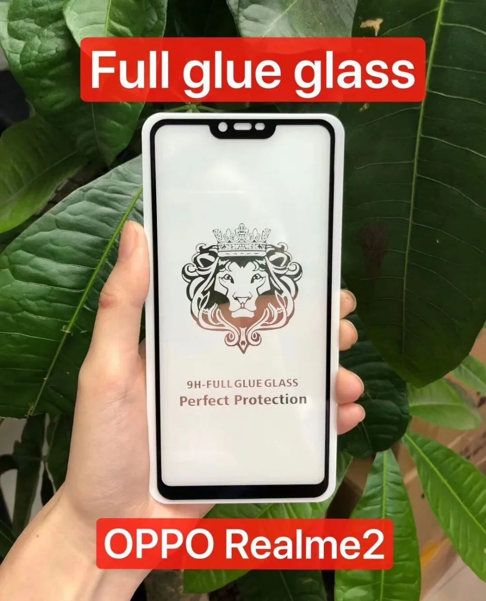 For Oppo Realme 2 Pro Full Glue Tempered Glass Screen Protector Cover Anti-scratch Film | Мобильные телефоны и аксессуары