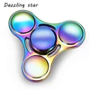 Mejor precio Arco Iris Heptagonal mano Fidget Spinner Aleación de Zinc Metal Fidget Spinner con rodamiento de Metal de Edc dedo Spinner mano alivia el estrés F39 x1L6RzNo