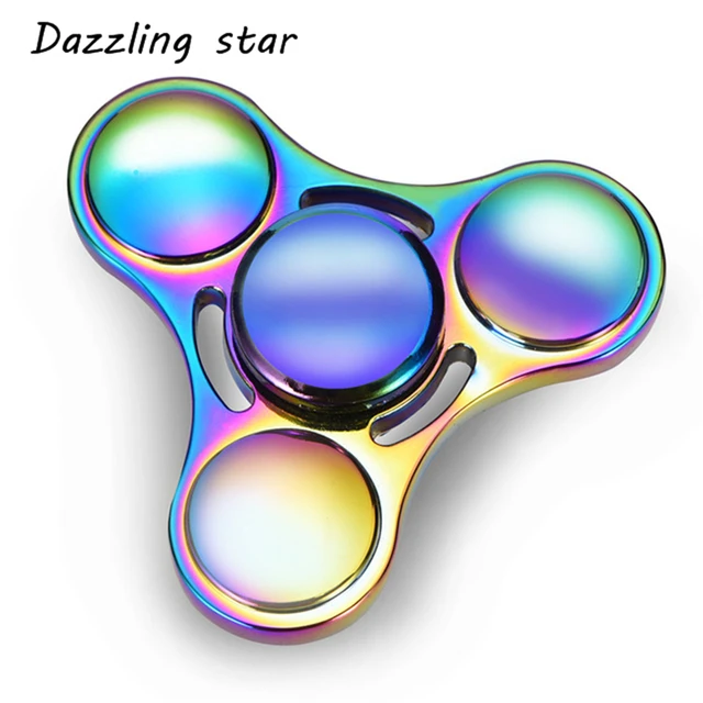1pc Rainbow Whirlwind Tri-spinner Crab Hand Finger Multicolor Wheel Spiner  Top Spinner Toy For Kids Adult Toy Edc Christmas Gift - Fidget Spinner -  AliExpress