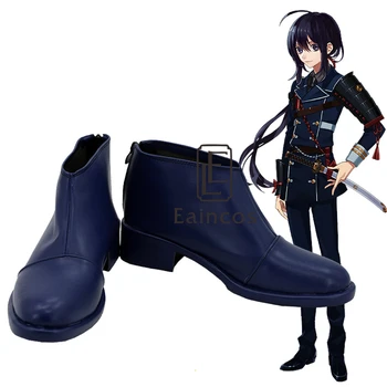 

Touken Ranbu Online Namazuo Toushirou Shoes Cosplay Party Short Boots Custom Made