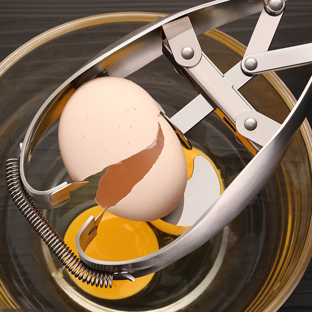 Ножницы для открывания яиц из нержавеющей стали, открывалка для яиц, кухонные гаджет-яйцо, инструменты 21x11,5 см, инструмент для открывания кухни#30