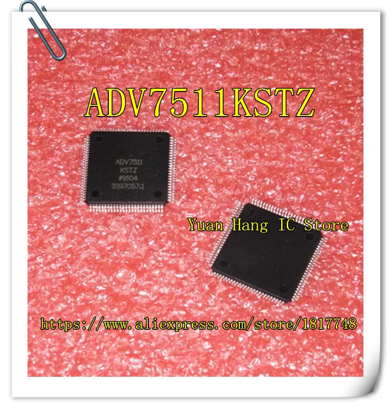 

1PCS ADV7511KSTZ ADV7511 ADV7511KST QFP-100 225MHz HDMI emitter