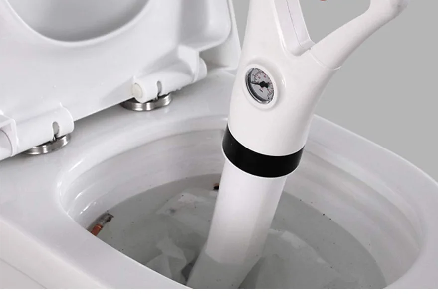 Питание от воздуха надувной белый унитаз поршень давление воздуха дренажные инструменты для копания удалить бластер ванные комнаты