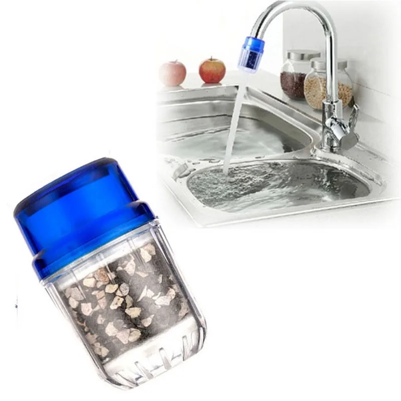 2 PC Activated Carbon Water Strainer Household Faucet Water Filter