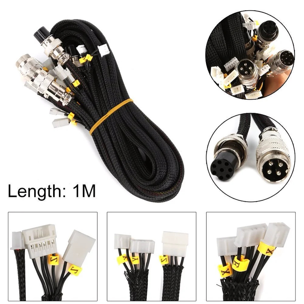 cr10 Upgrage Extension Kit Cables Latest New Version XYZ Cables For Control Box of  CR-10CR-10S 3D Printer Parts