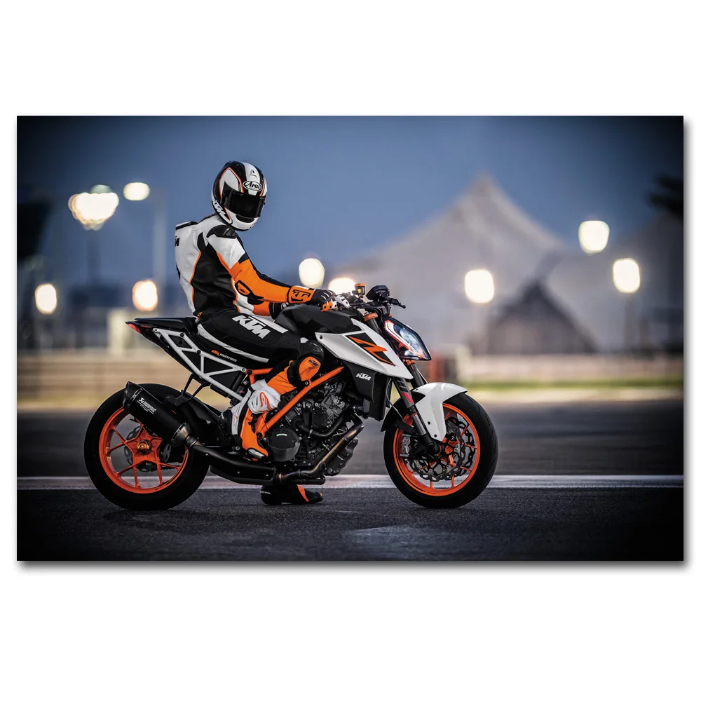 Декоративные картины мотоцикл 1290 Superbike спортивные Настенная картина холст