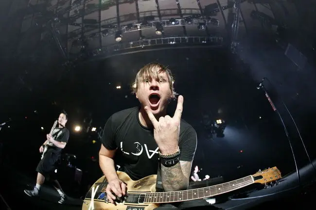 015 Tom DeLonge-постер музыкальной рок-группы Blink-182 21x14 дюймов | Дом и сад