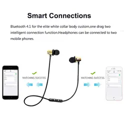 Беспроводной Bluetooth Наушники Hi-Fi стерео Бас-гарнитура спортивные наушники гарнитуры для Motorola Q Q9 Moto G4