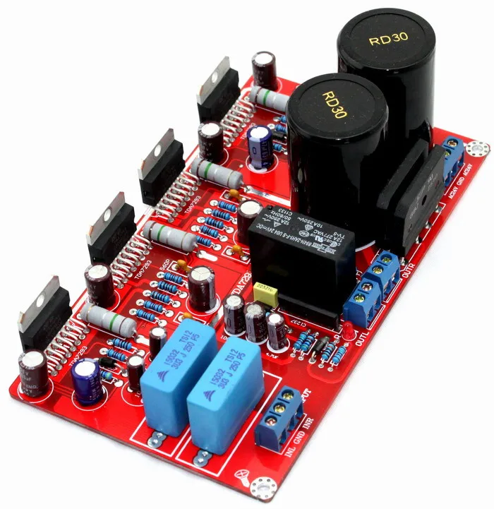 HS-BOX TDA7293 параллельная Плата усилителя мощности 2 0 | Электроника