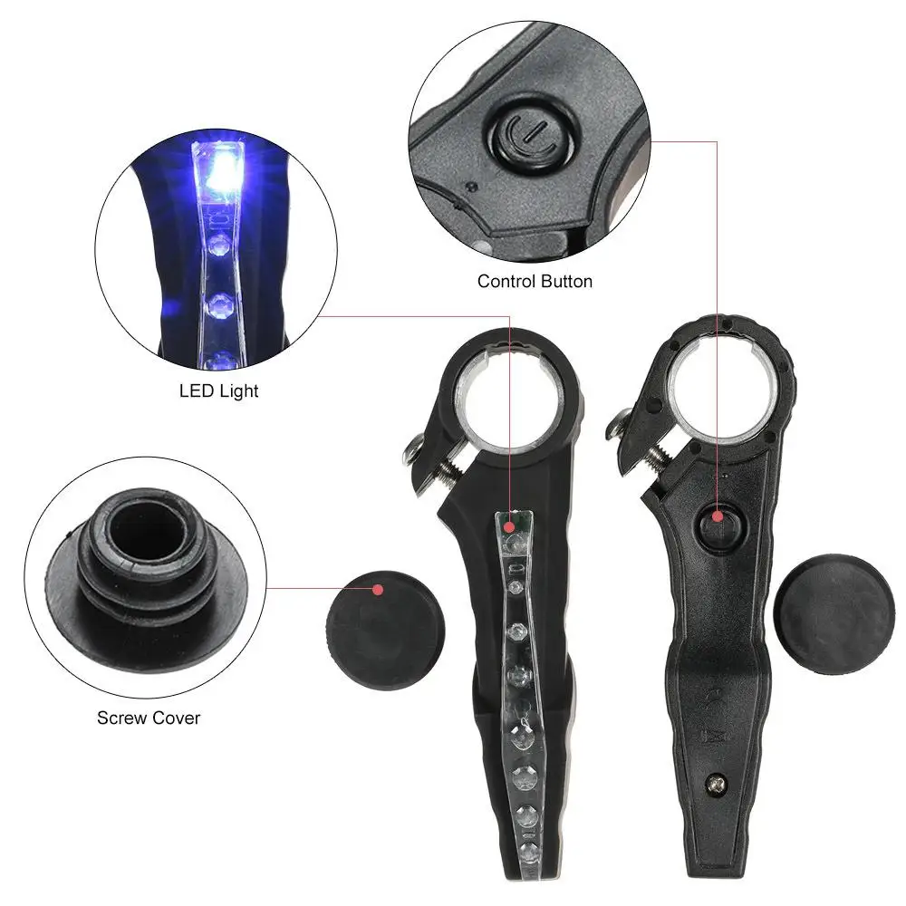 Cheap Weimostar Bicycle Handlebar Lamp Night Safety Warning Bicycle Front Light Turn Signal Cycling LED Light Bicycle Accessories 9