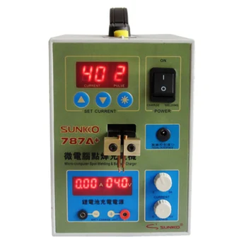 Price 787A+MCU Battery Sunkko Spot Welder Machine Welding Machine Applicable Notebook And Phone Battery Precision Welding Pedal