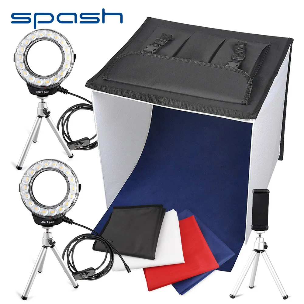 0^0 spash K40II Portable Studio Light Box Foldable Softbox Shooting