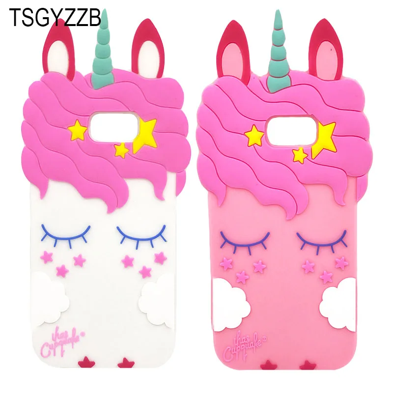 

Soft Silicone Case For Samsung Galaxy A5 2017 A520 A520F Cover Unicorn Fashion Protective Phone Back Cases For Samsung A5 2017