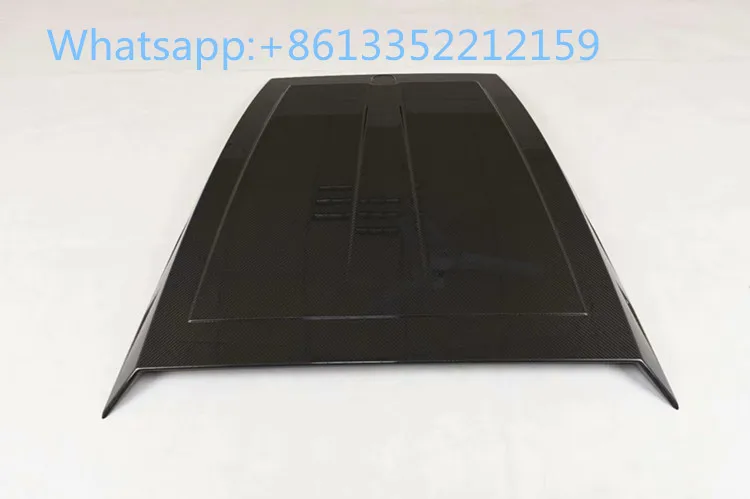 2018 2019 year W464 carbon fiber B style hood cover fit for G class G63 G65 G500 G55 hood bonnet (7)