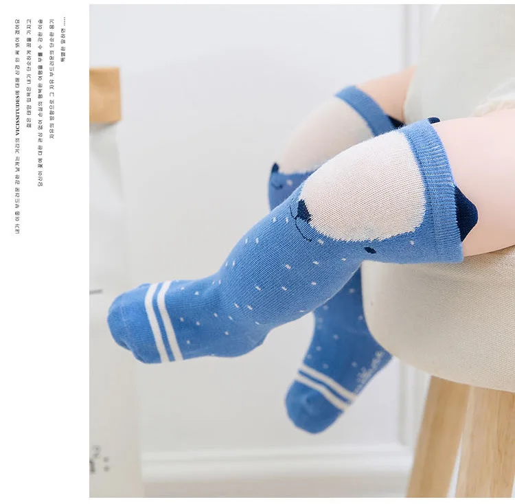 Настоящие фотографии! Корейские милые детские носки с лисой носки без пятки для маленьких девочек и мальчиков Kawaii/Одежда для девочек, дышащие носки для малышей Kawaii