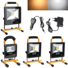10W 20W 30W 50W Portable LED Flood Light IP66 Rechargeable Outdoor Lighting Camping Emergency Lamp LED Spotlight Reflector 10W 20W 30W 50W Portable LED Flood Light IP66 Rechargeable Outdoor Lighting Camping Emergency Lamp LED Spotlight Reflector