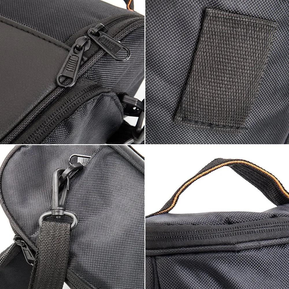 Borsa per fotocamera custodia a tracolla a triangolo per Nikon Z6 Z7 D3500 D5600 D5500 D7500 Canon EOS R8 R7 R6 R 4000D 2000D 1300D 800D 850D - immagine 4