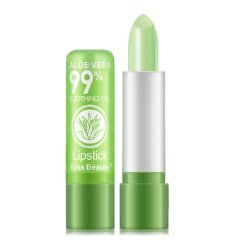

Natural Aloe Vera Moisturizing Essence Extract Plant Essence Discoloration Long Lasting Waterproof Sweat-proof Lip Balm TSLM1