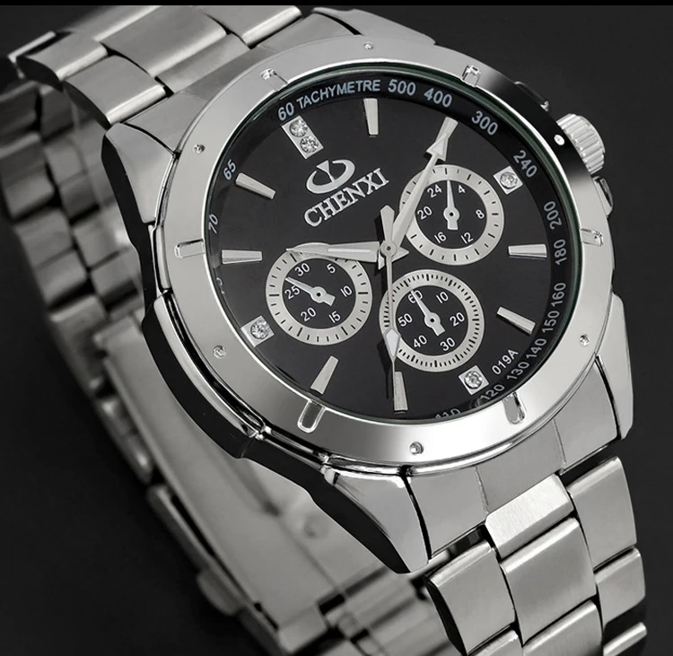 Часы мужские кварцевые стальные для мужчин и женщин|masculino|masculinos relogiosmasculino watch |