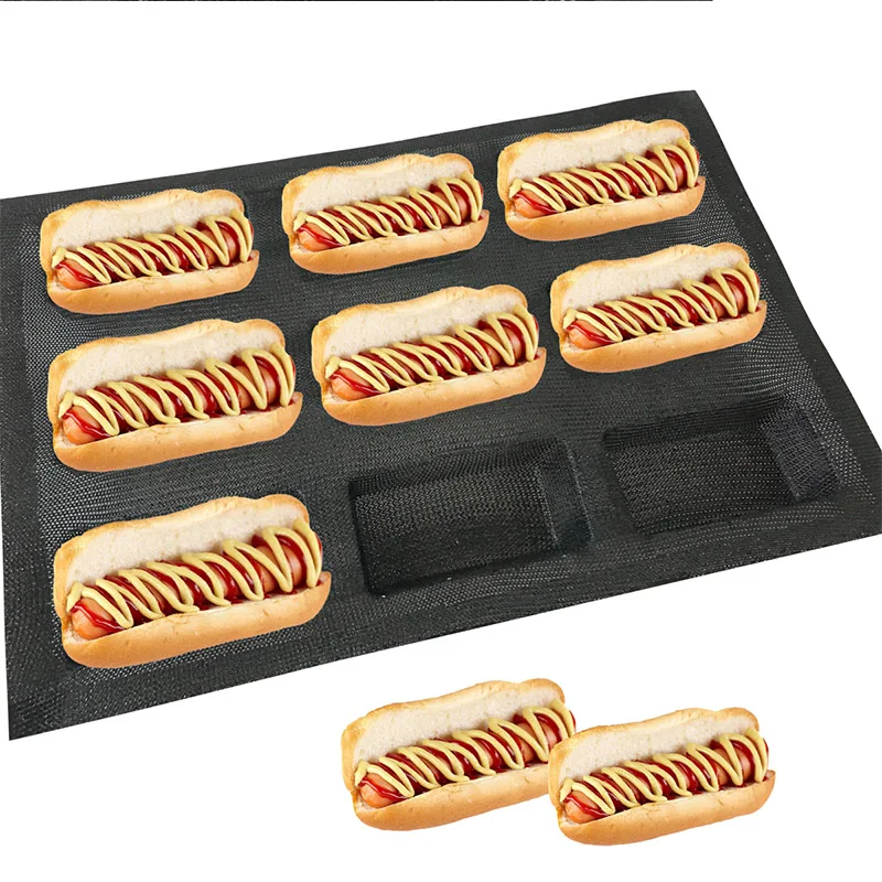 30x40.5CM sandwich silicone perforated Bread Baking Forms 9 channels