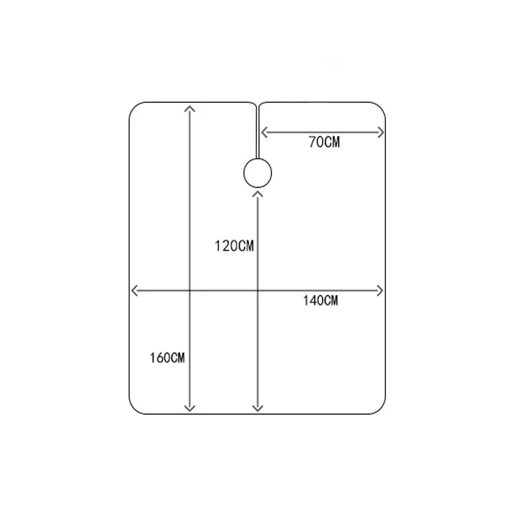 Водонепроницаемый Салон Стрижка Парикмахерская накидка салон красоты