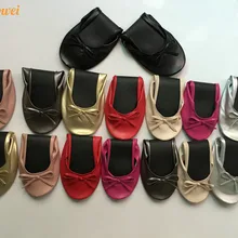 Большой Рождество скидка! Темно-Синий Складная обувь для дам ночь после вечеринки