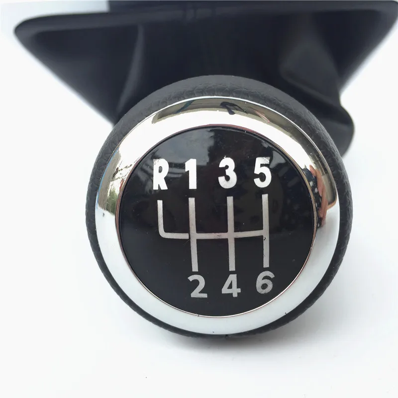 6 Speed Gear Shift Knob Lever Stick Pen For Volkswagen VW Passat B6