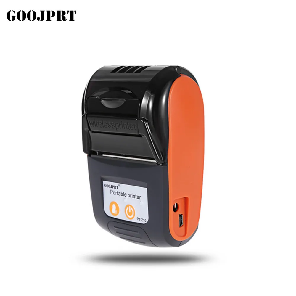 

Mini Portable Rechargeable Android Bluetooth 2.0 58mm 203DPI Thermal Receipt Printer for Restaurant Supermarket Dom