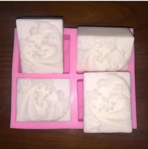 DIY шоколадная форма Корона 3 d жемчужное мыло ручной работы силиконовые жемчужные