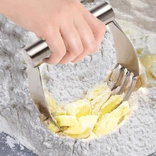 Миксер из нержавеющей стали бытовые гаджеты для муки, крема, порошка, инструмент для прессования булочек, рассыпчатая пудра, тесто, нож для резки выпечки кондитерских изделий