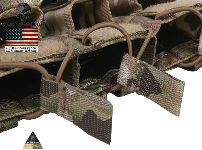 2018 Emersongear Magazine Mag Pouch 5 56 Пистолет тройной Открытый Топ армейских подсумок Emerson Wargame