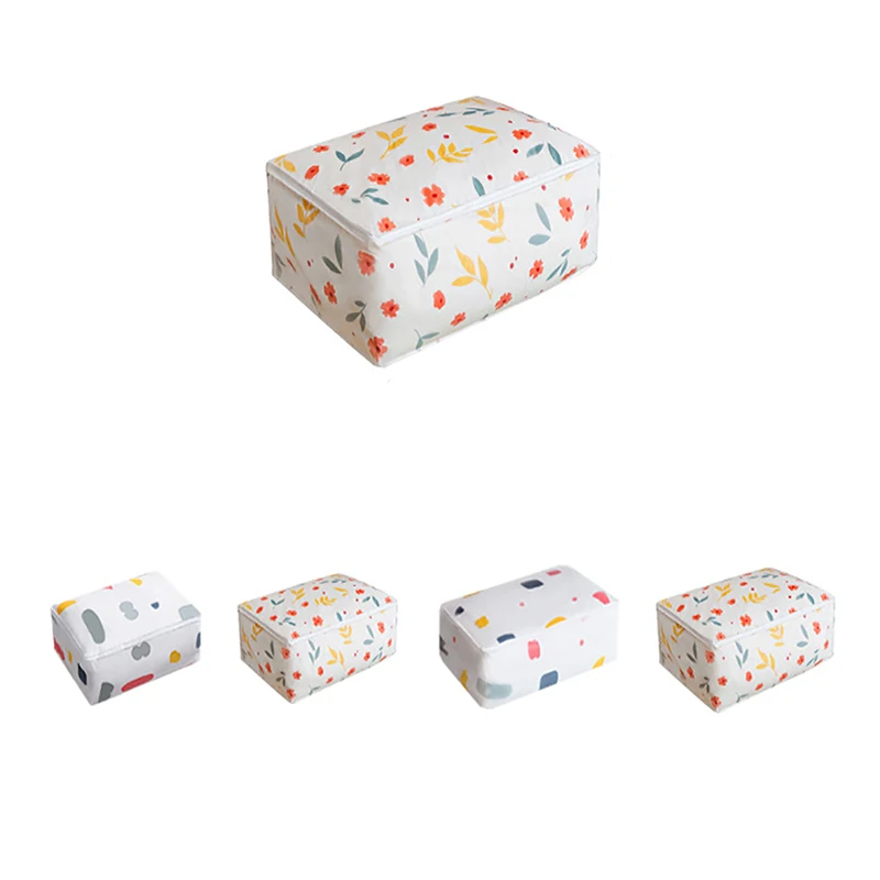 

3pcs In stock bundle thicker quilt storage bag large moving package bag PEVA three-dimensional quilt storage bag dust bag