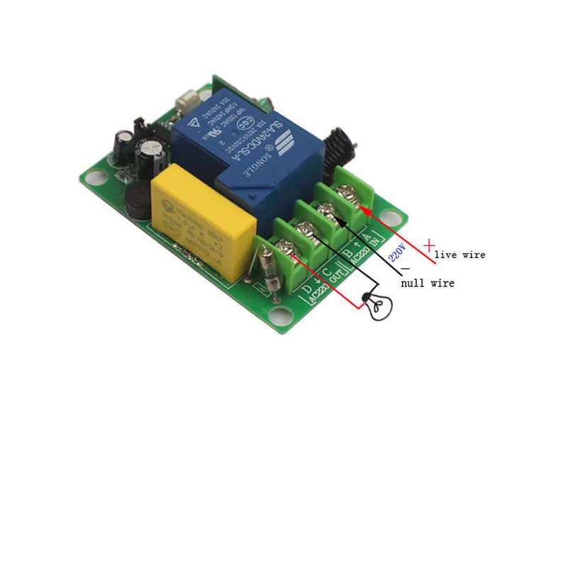 3000W 220V 30A 1CH Wireless Remote Switch 433MHz315MHz Remote Control Universal 220V 30A Relay Switch Case (4)