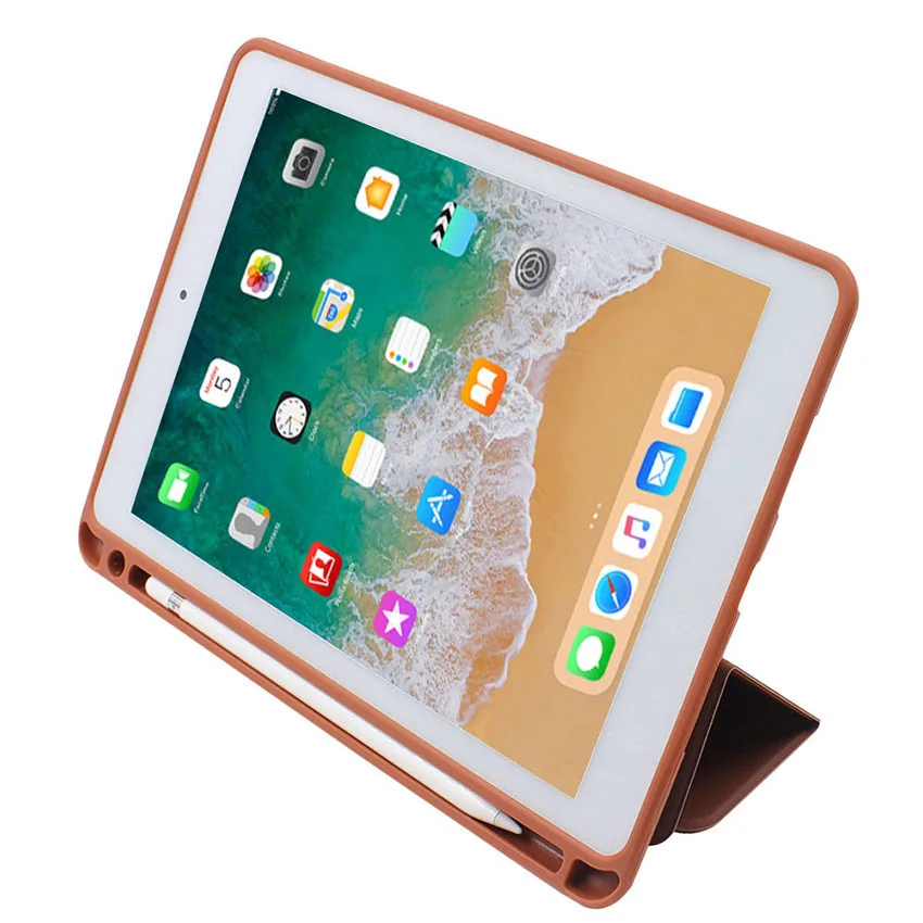 Чехол из искусственной кожи для Apple iPad Pro 10 5 откидная подставка умный чехол с