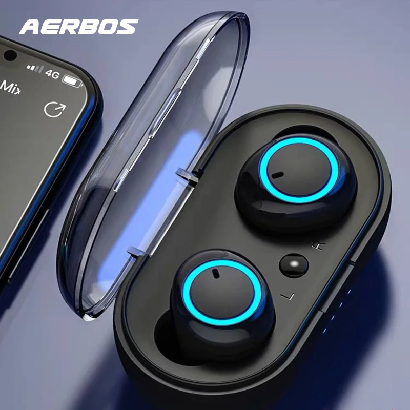 

Tws Earbuds Mini Wireless Bluetooth Earphones for android Cell Phone Bluetooth 5.0 Headset Headphones with Magnetic Charging Box