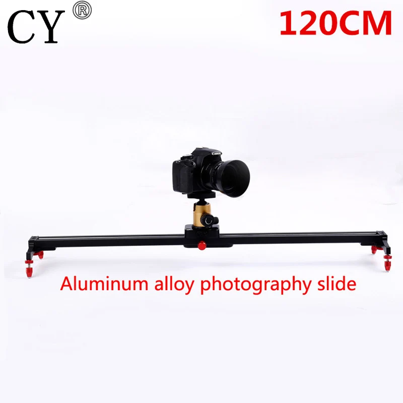 

New Pro 120cm Camera Track Dolly Slider Rail System Stabilizing Movie Film Video for DSLR DV Cameras Camcorder Photography