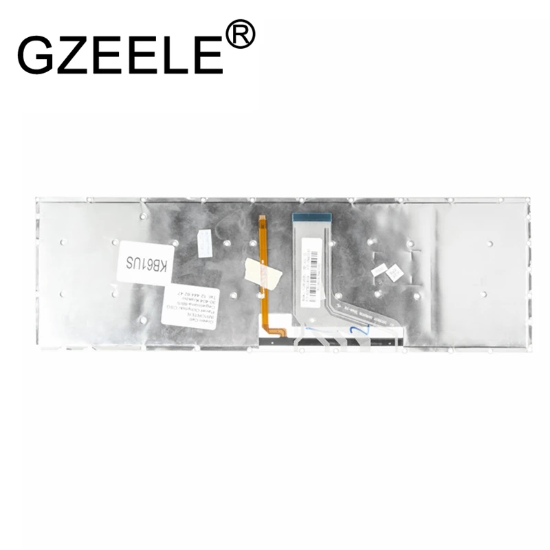 GZEELE New UK (GB) keyboard for Toshiba Satellite P50-A P50T-A P55-A P55T-A laptop keyboard Backlit