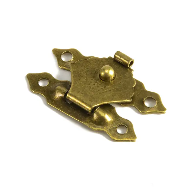 Online Shop 5pcs Antique Decorative Latch Vintage Jewelry Wooden