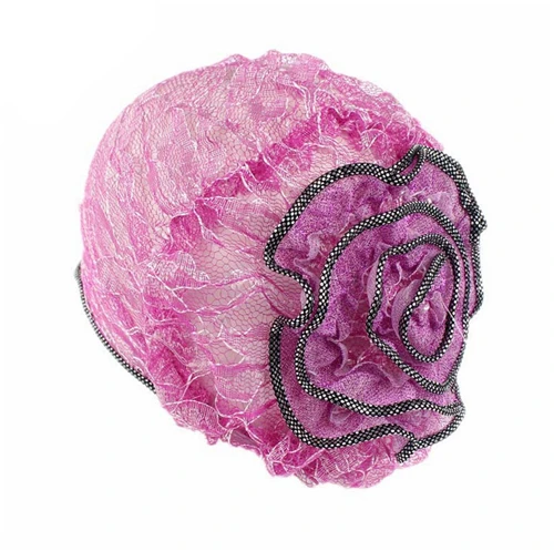 Большой цветок тюрбан в стиле бохо кепки s DreamShining для женщин сетки купол превосходное дышащий Пляжные шапки F0247