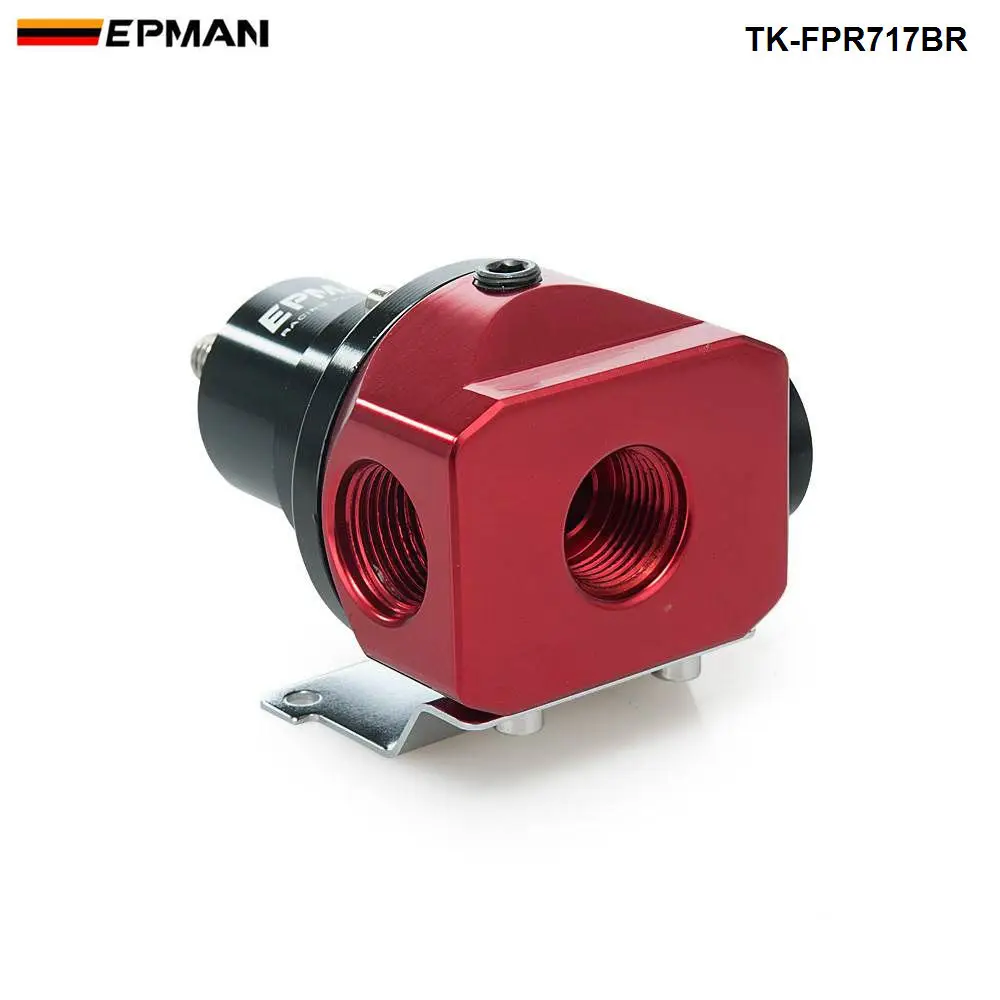 EPMAN jdm Регулируемый FPR регулятор давления топлива(с манометром 160psi/без) AN10 фитинг для Cherokee XJ 84-05 TK-FPR717BR