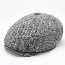Винтажный британский стиль шляпы осень зима кепки красивые джентльмены шляпы восьмиугольная плоская кофейная Кепка s Casquette Солнцезащитная шляпа Инструменты для укладки